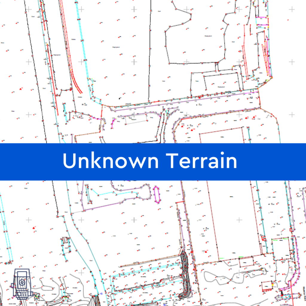 Topographical survey drawing