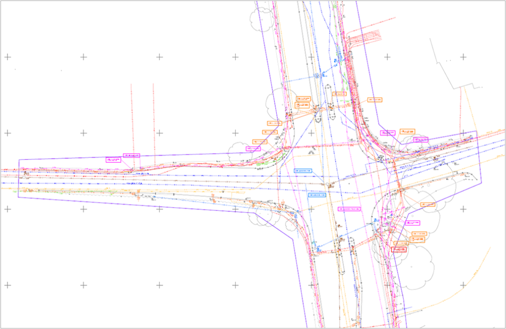 Underground Utility Survey, Hooton Junction for Redrow Homes